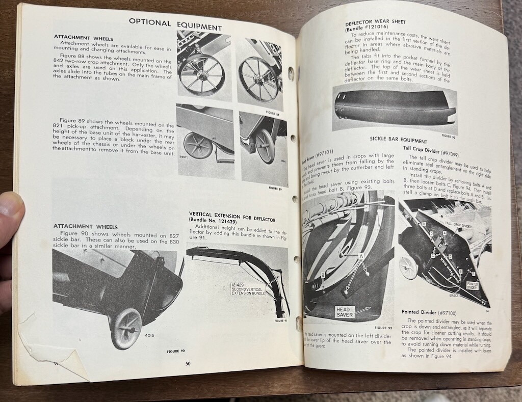 New Holland Owner&rsquo;s Operator&rsquo;s Manual 818 Set Propelled Crop Cruiser