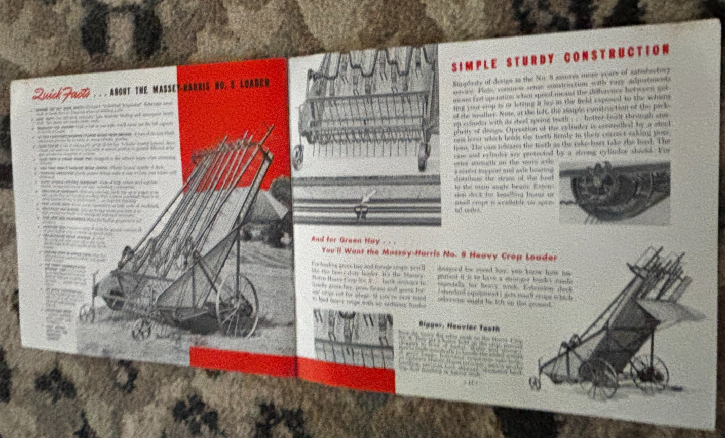 Massey Harris Haying Tools Brochure DCPA26