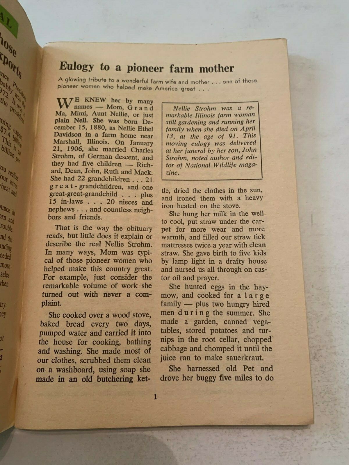 June July 1971 Farmers Digest Magazine Volume 35 Number 2