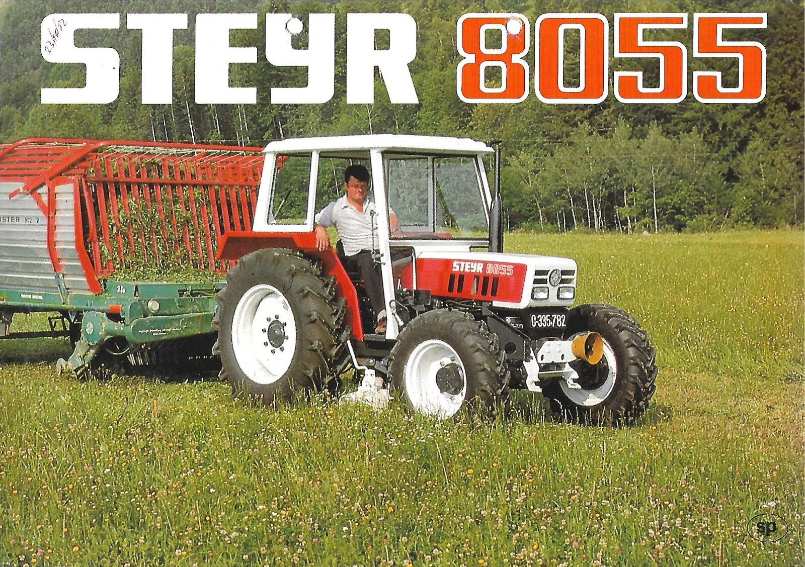 Farm Tractor Brochure – Steyr – 8055 – c1982 (SPANISH) (F8395)