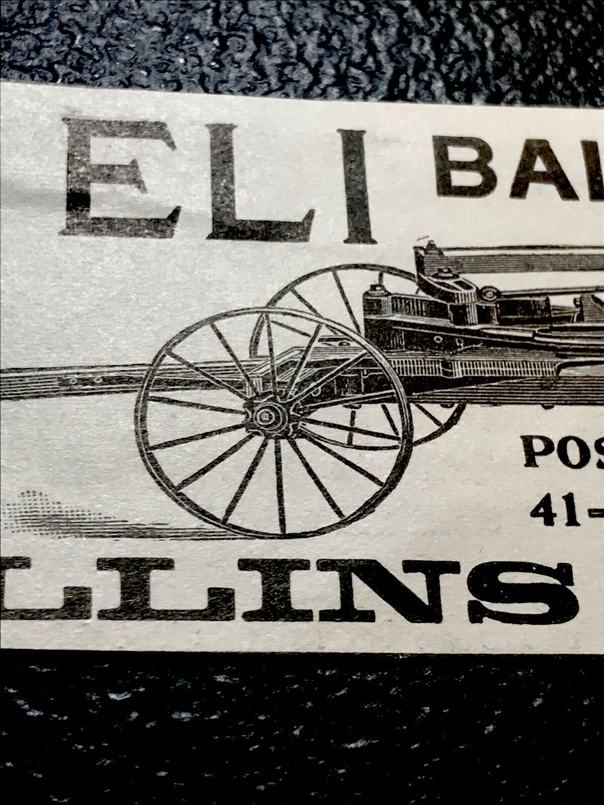 ORIGINAL 1897 Collins Plow Co. Farm Implement Advertising – Quincy – Illinois