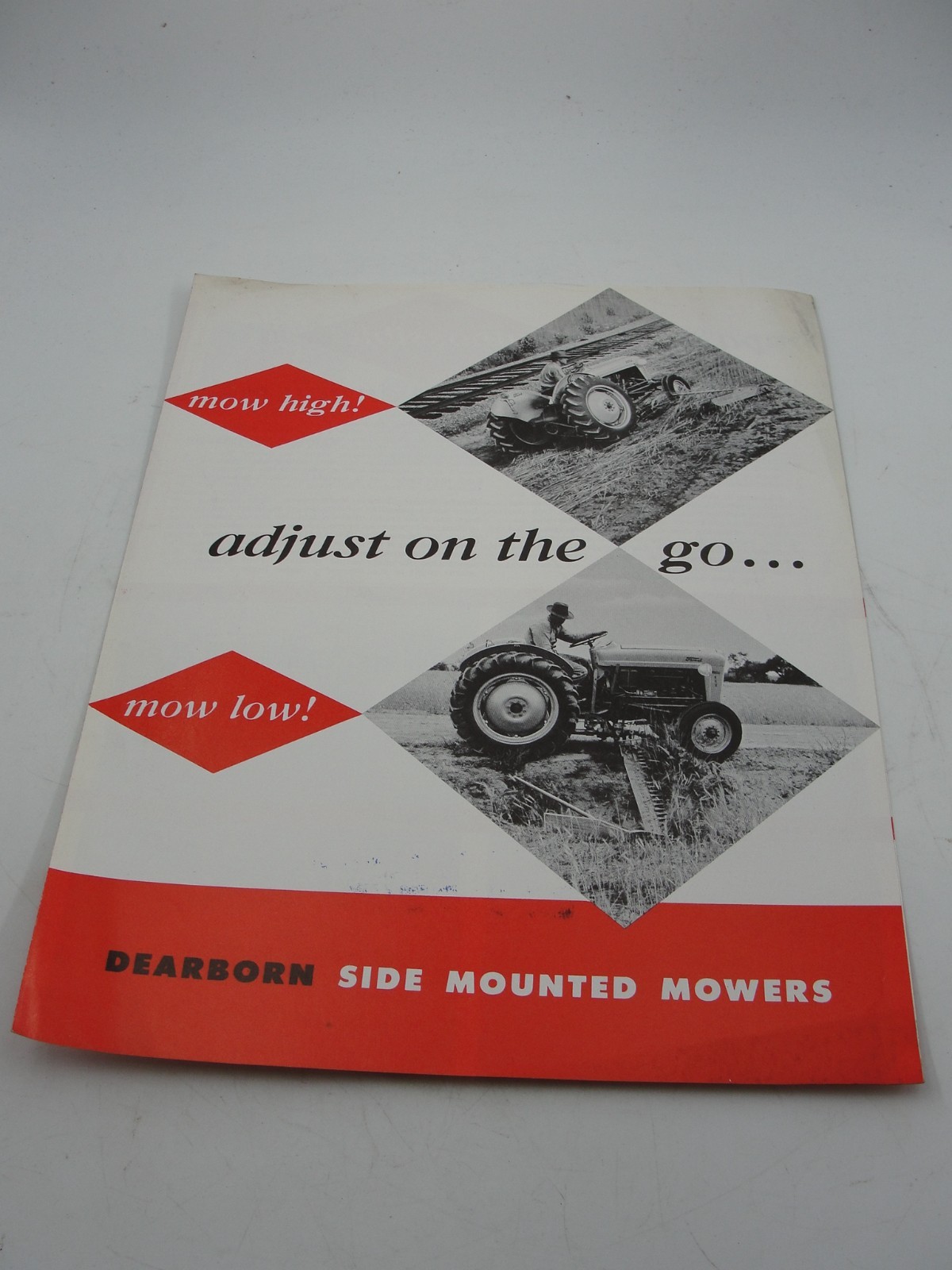 Dearborn Side Mounted Mowers 1956 Brochure