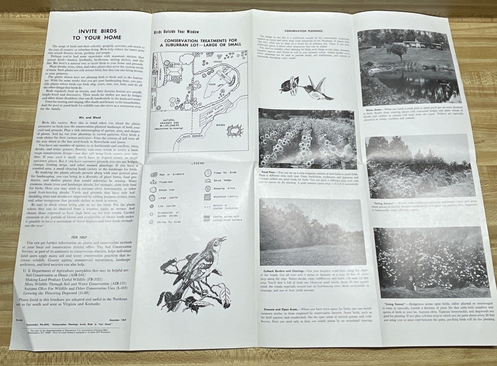 US Department Of Agriculture Farmers’ Bulletin Fruit Soil Birds Lot Of (7) Vtg