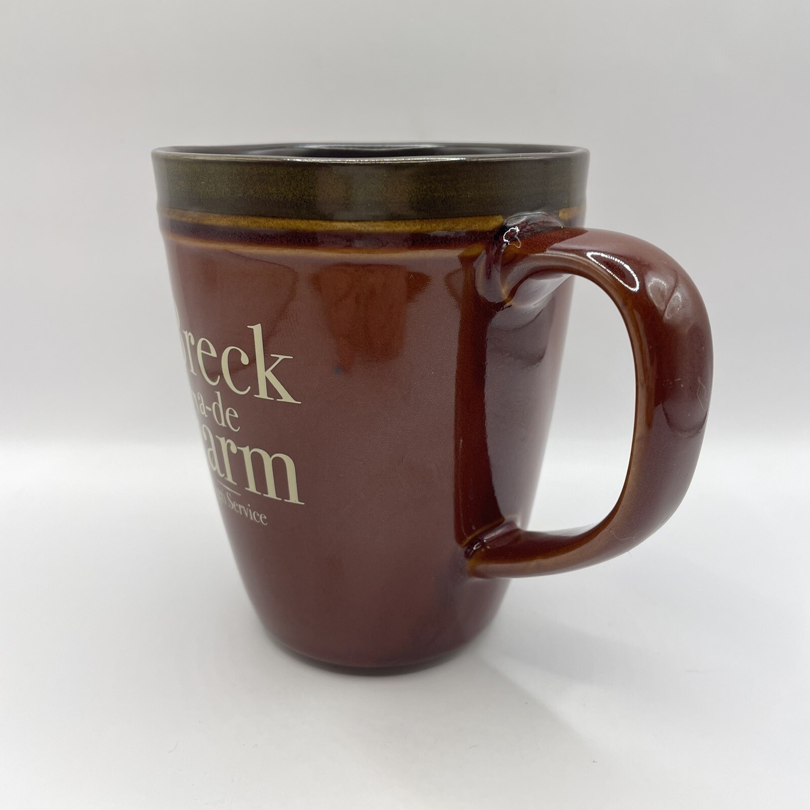 Breck a-de Farm Agri Service Promotional Advertising Mug Oxford Pennsylvania
