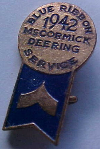 1942 McCormick Deering Blue Ribbon Service