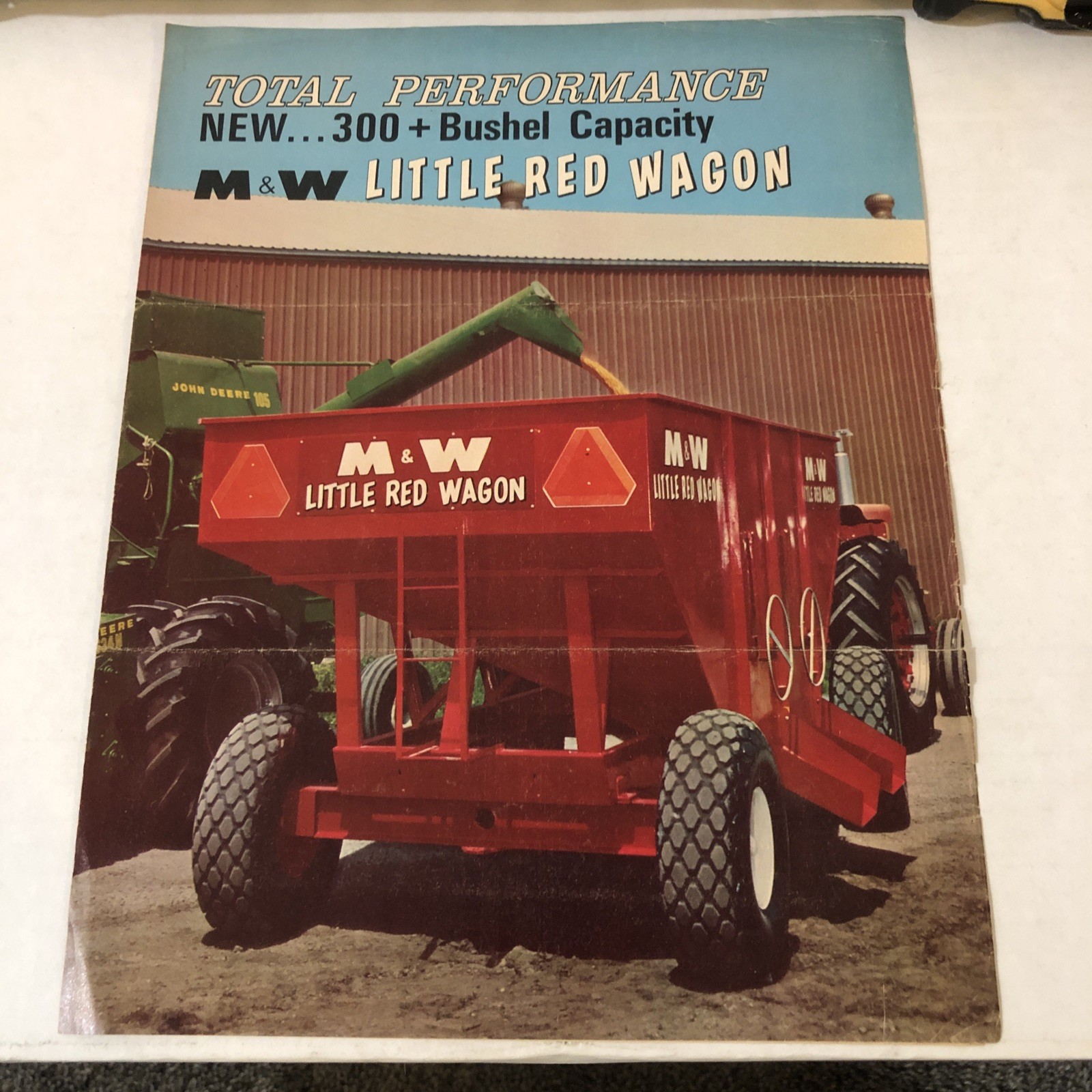 M&W Little Red Wagon New 300 Plus Buschel Capacity Brochure John Deere