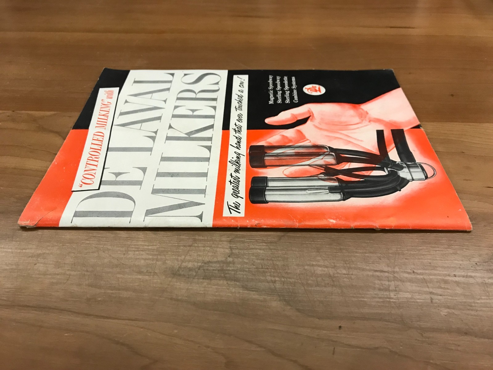 Vintage De Laval Milkers Brochure