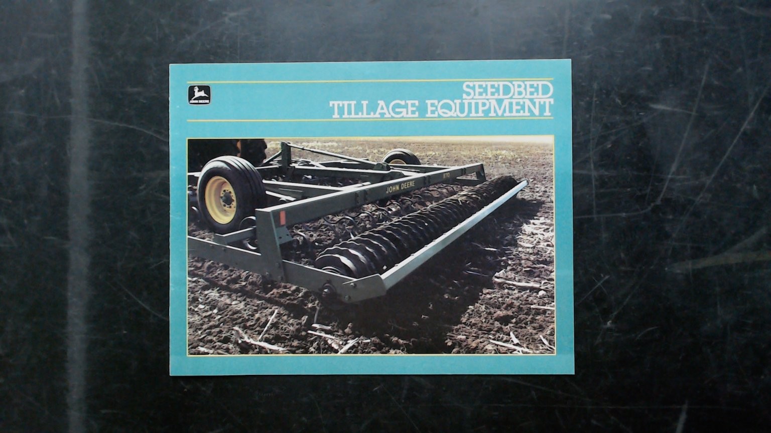 John Deere Seedbed Tillage Equipment Brochure Vintage Agricultural Flyer