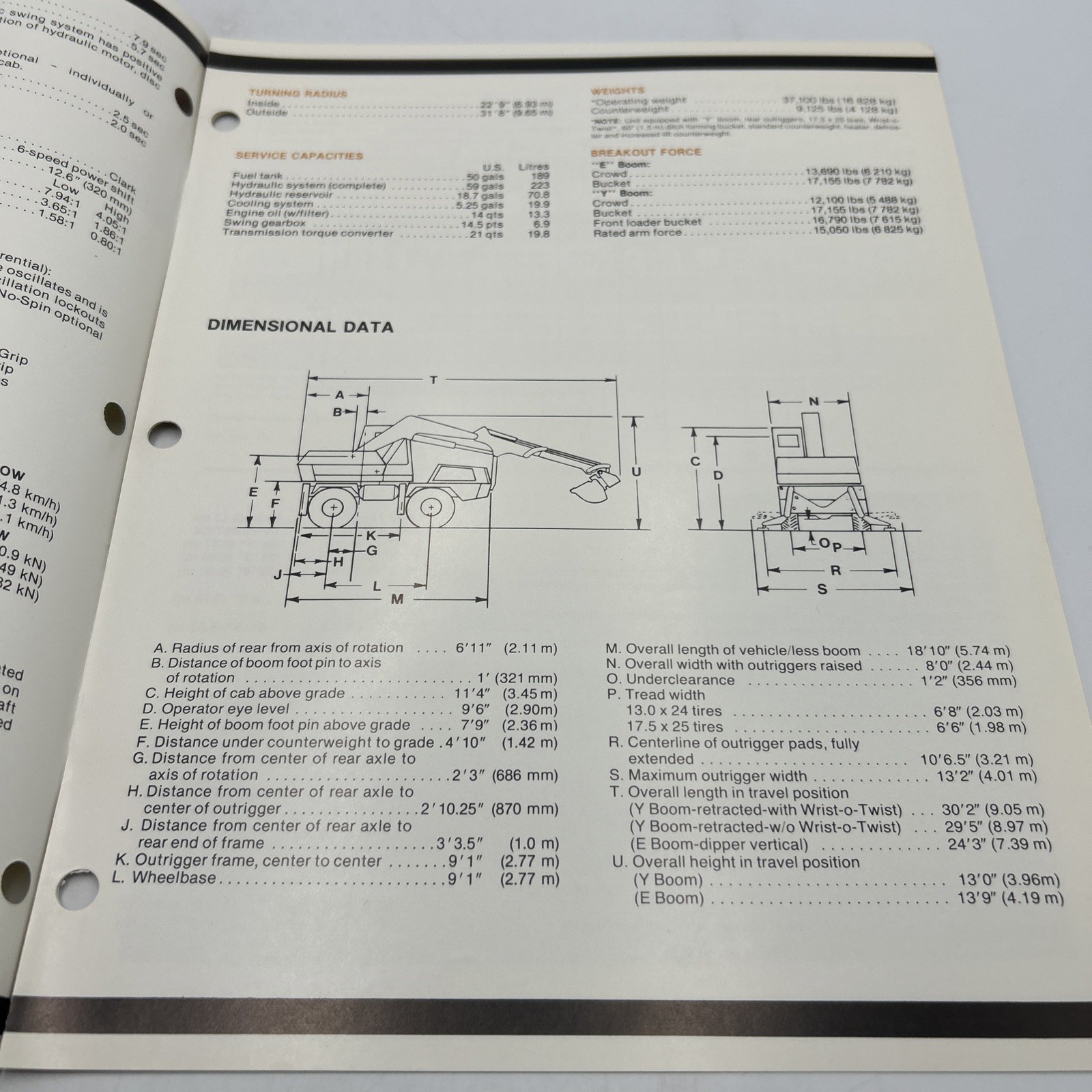 Case 1085 Cruz-Air Excavator Brochure
