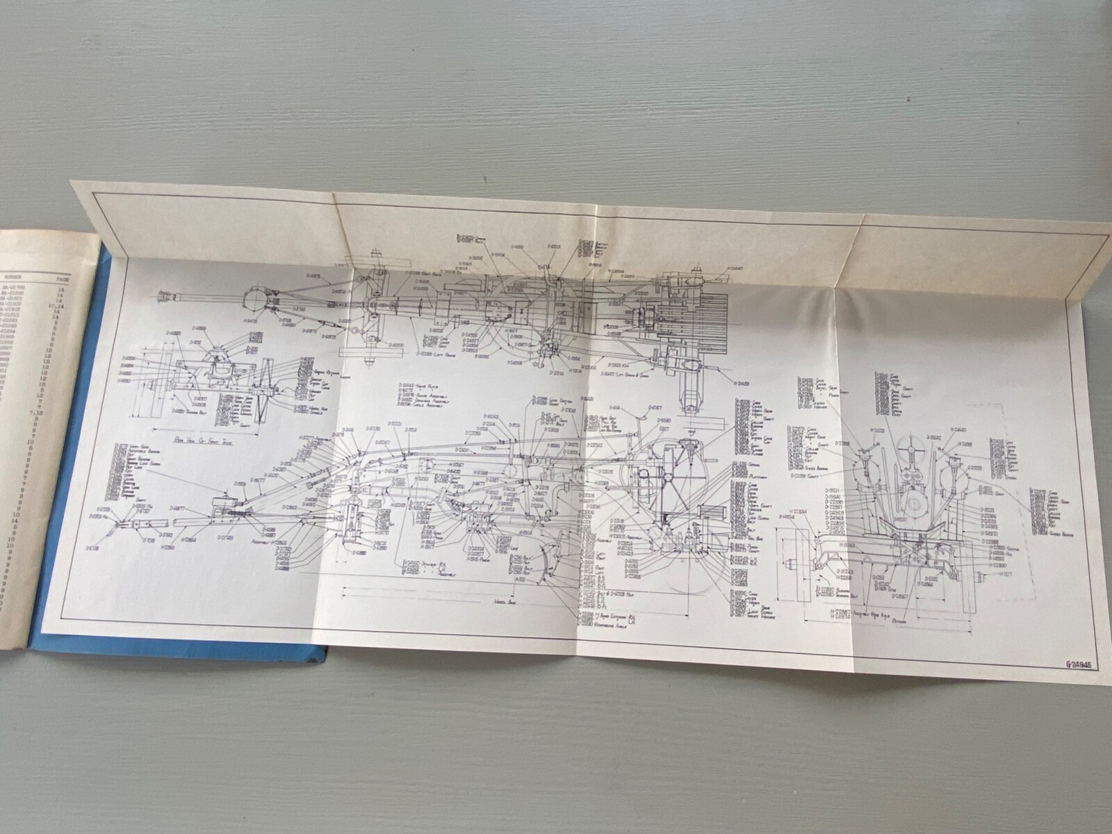 VTG Galion Iron Works Leaning Wheel Grader Repair Parts List Catalog Road Equip