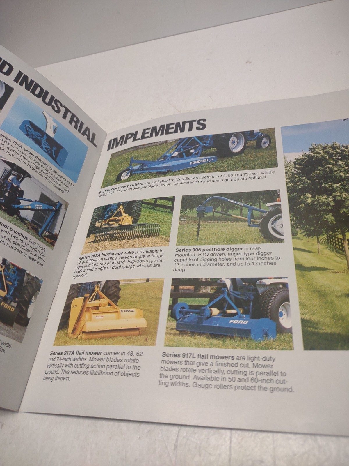 Ford 1110 1210 1310 1510 1710 1910 Tractor Brochure FCCA