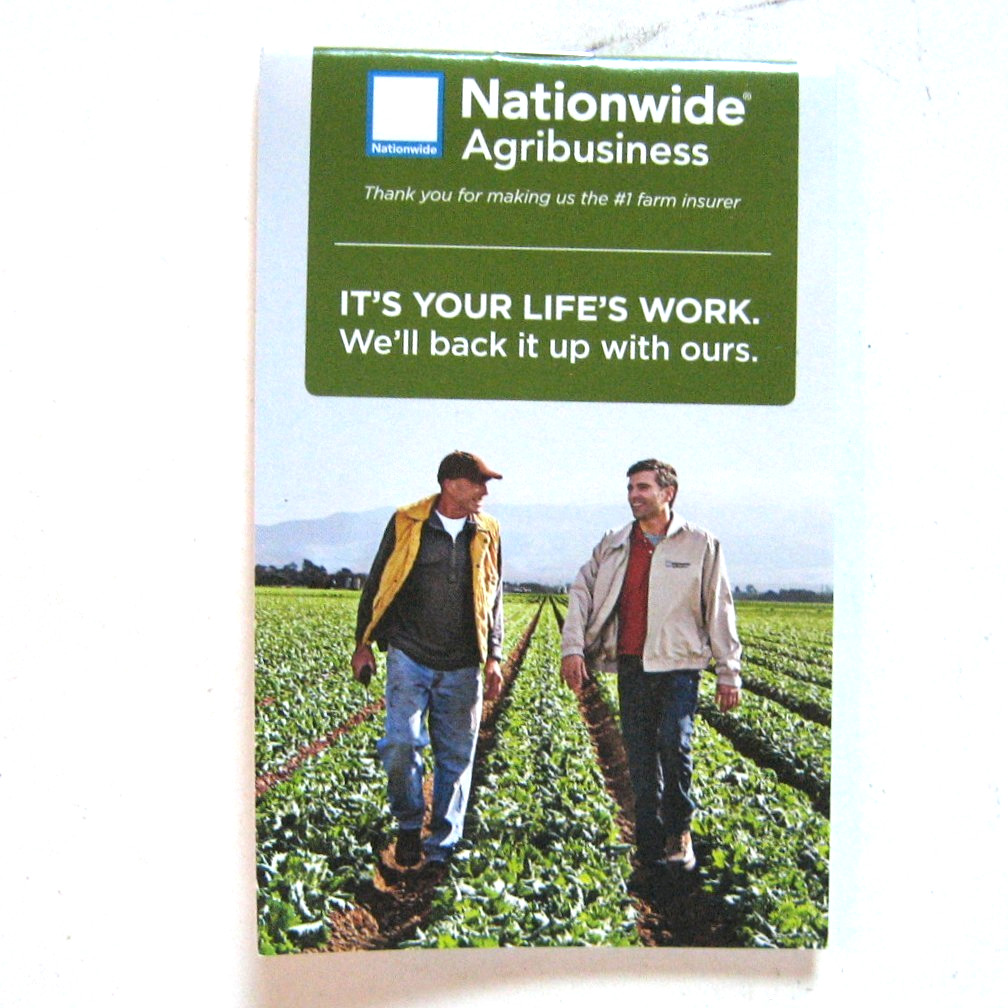 Lot of 12 Agricultural Note Pads Pocket Size Advertising Various Farm Services