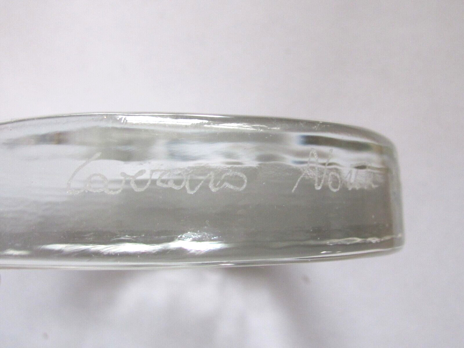 2000 CARRARO GROUP FARM TRACTOR AXLES NORTH AMERICA MURANO GLASS PAPERWEIGHT