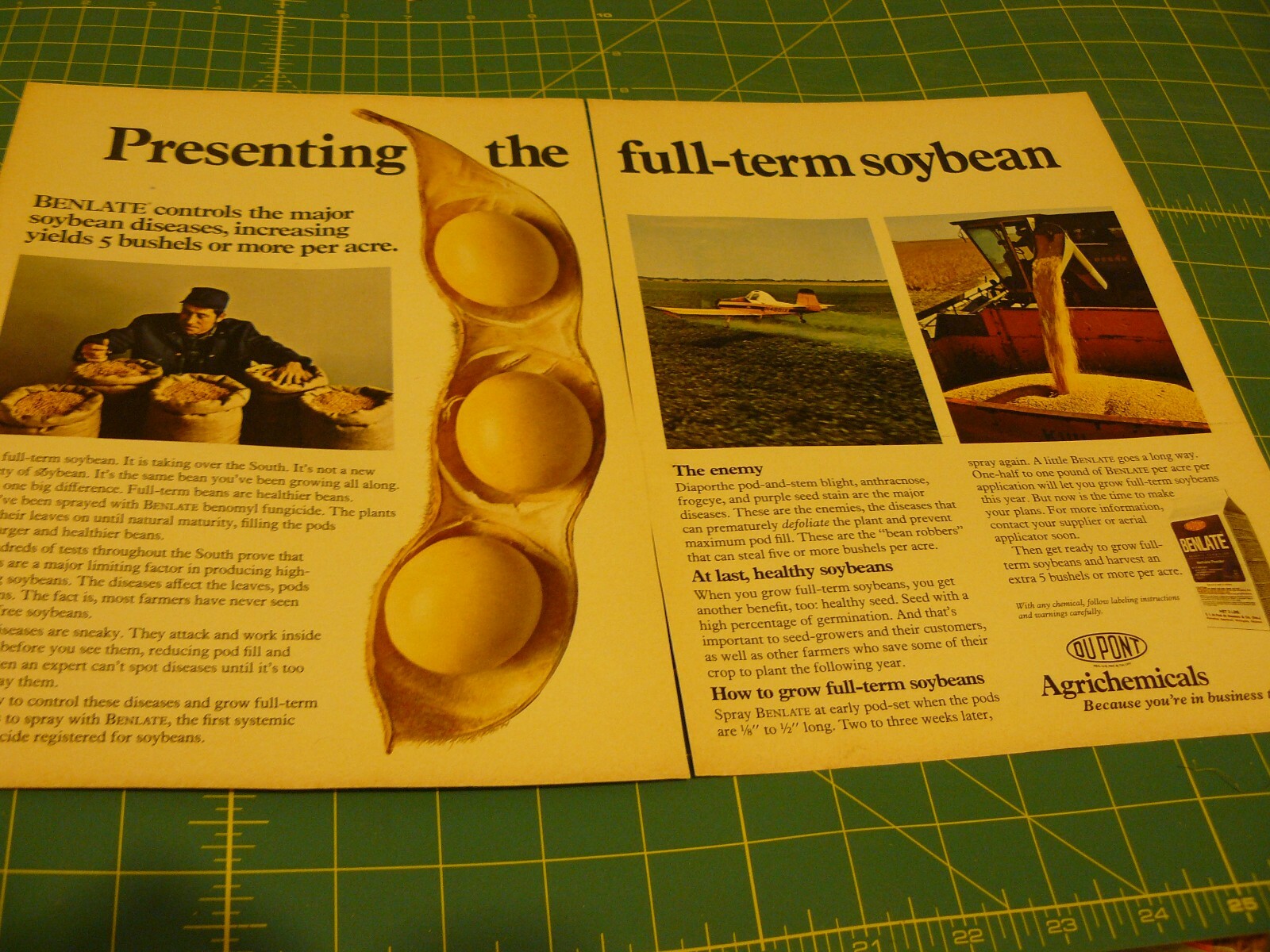 PROGRESSIVE FARMER -AD- JUNE 1976 – DUPONT BENLATE FOR SOYBEAN DISEASE