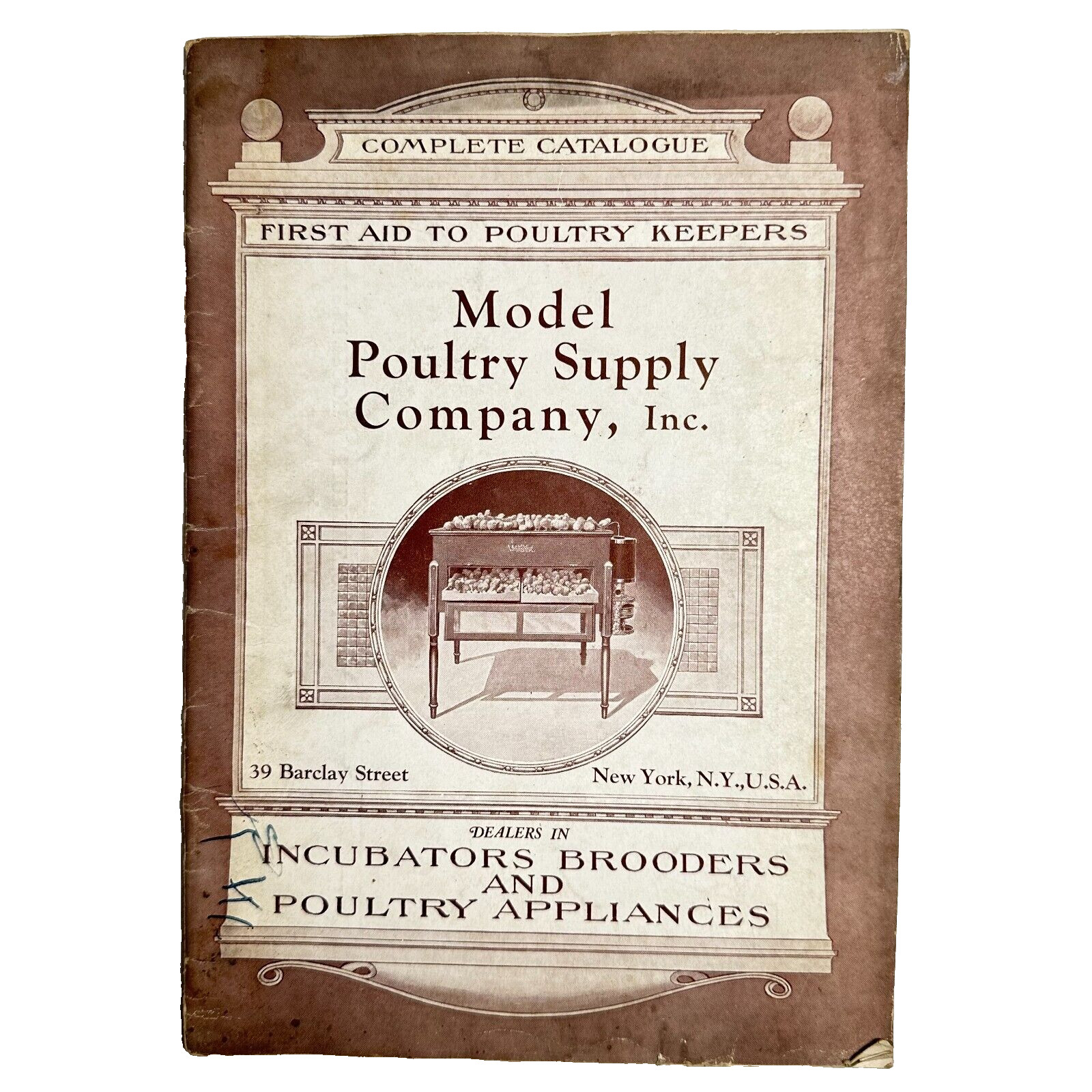 Model Poultry Supply Company Incubators Brooders Poultry Appliances Catalogue
