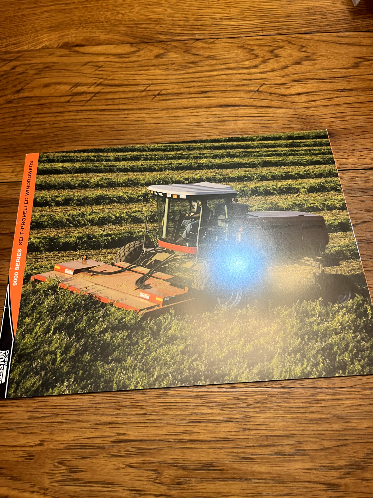 Hesston 9000 Series Self Propelled Windrowers Brochure FCCA