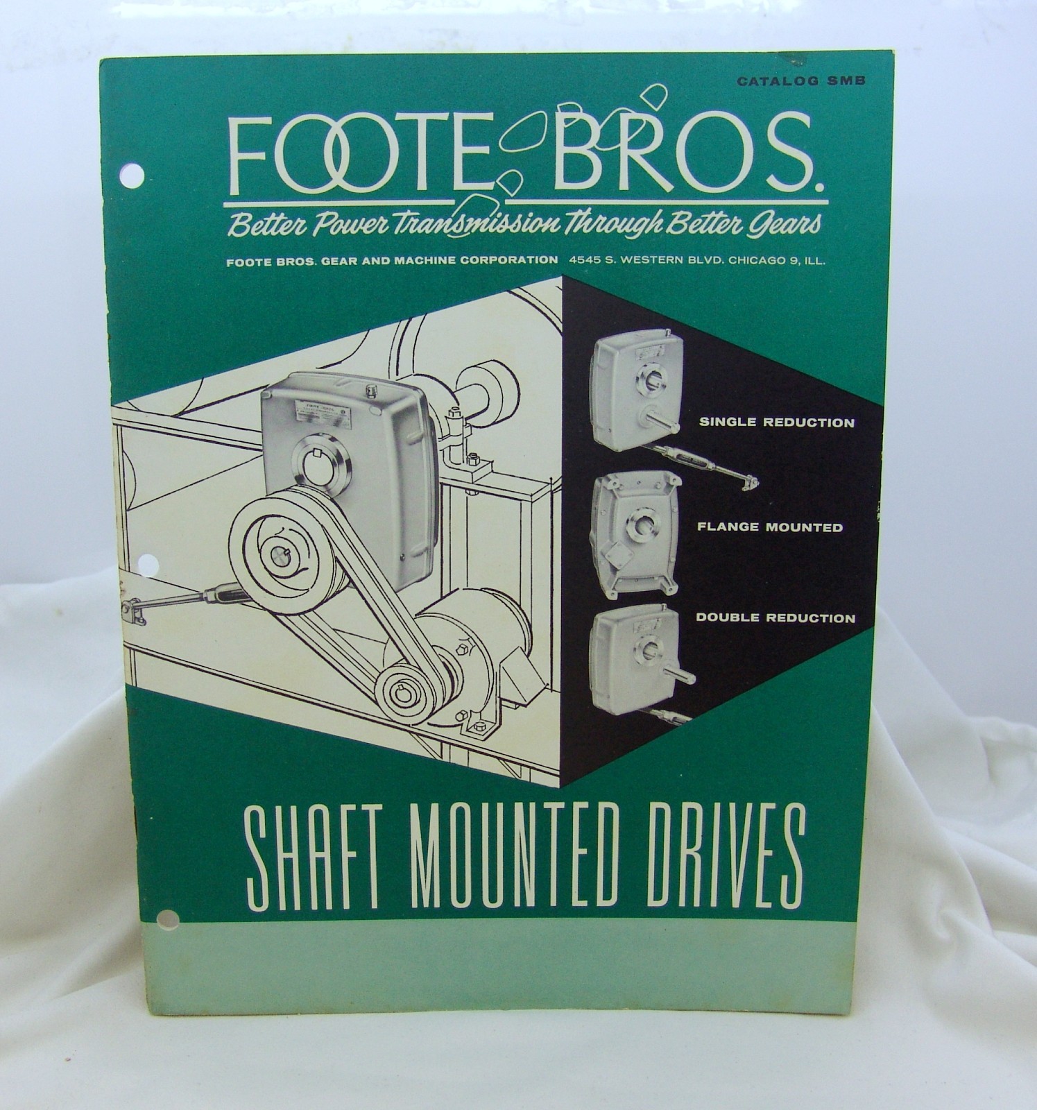 Foot Bros. Shaft Mounted Drives Catalog! – Circa 1950&rsquo;s! – NO RESERVE!