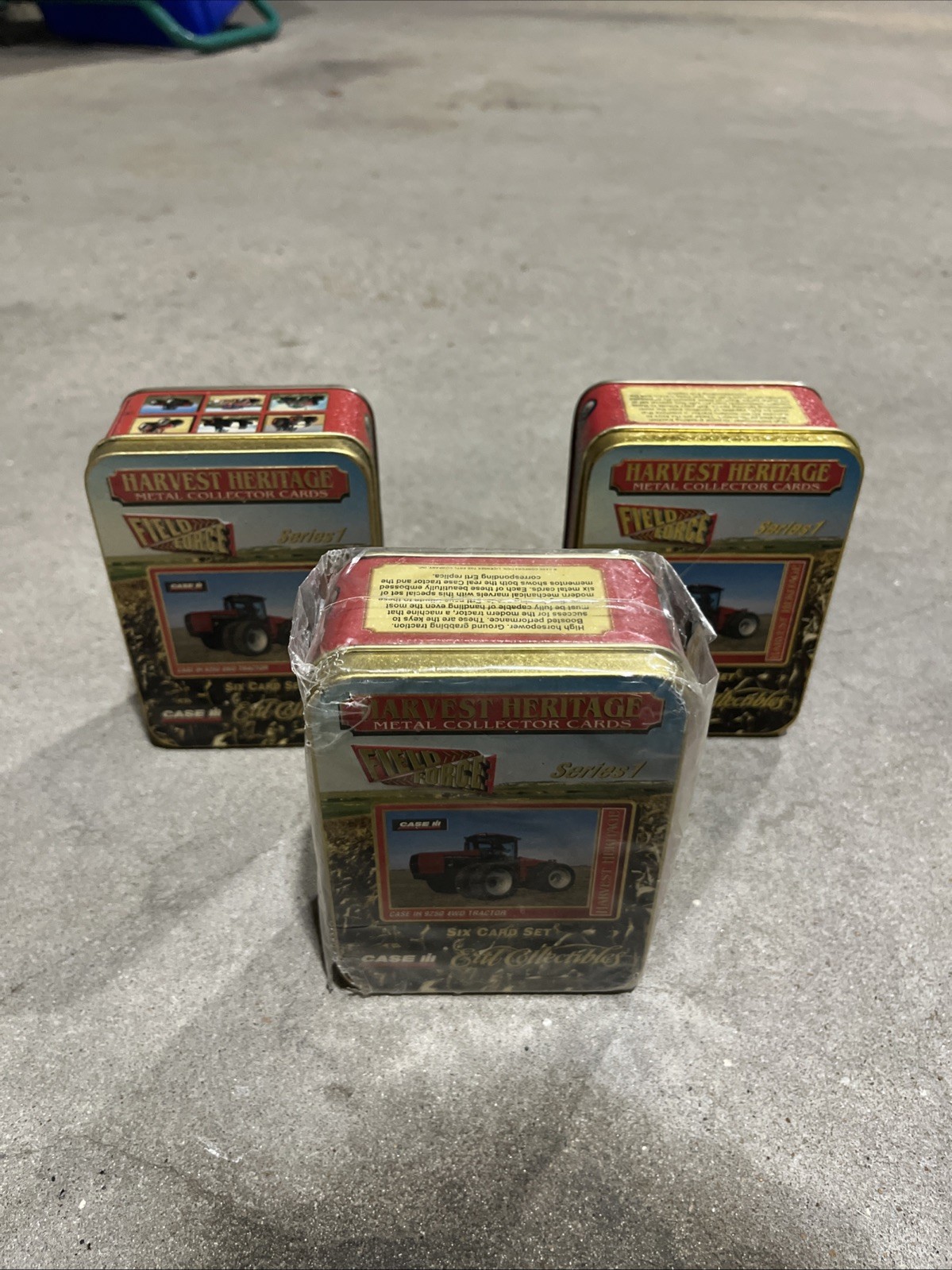 1996 Ertl Harvest Heritage Metal Collector Cards Sealed Tractors Series 1 E16