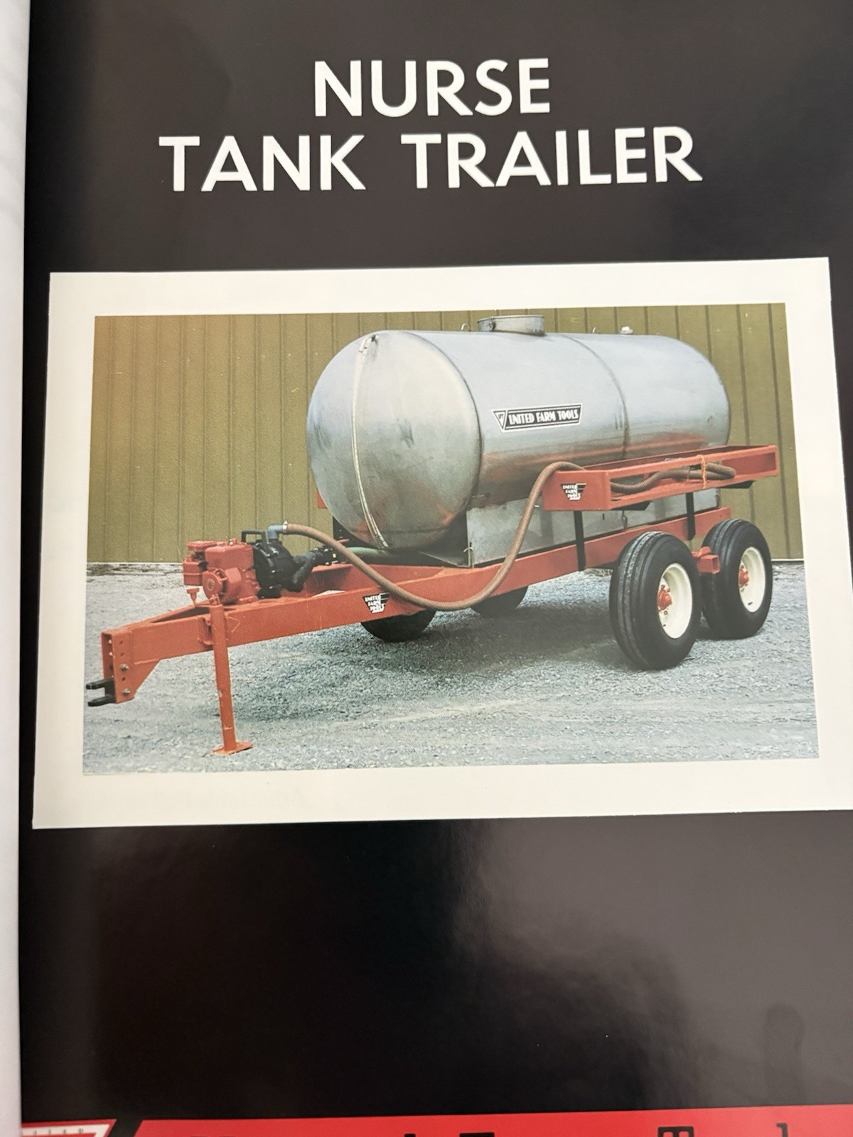 Vintage-United Farm Tools, Inc Brochures Of Entire Product Line