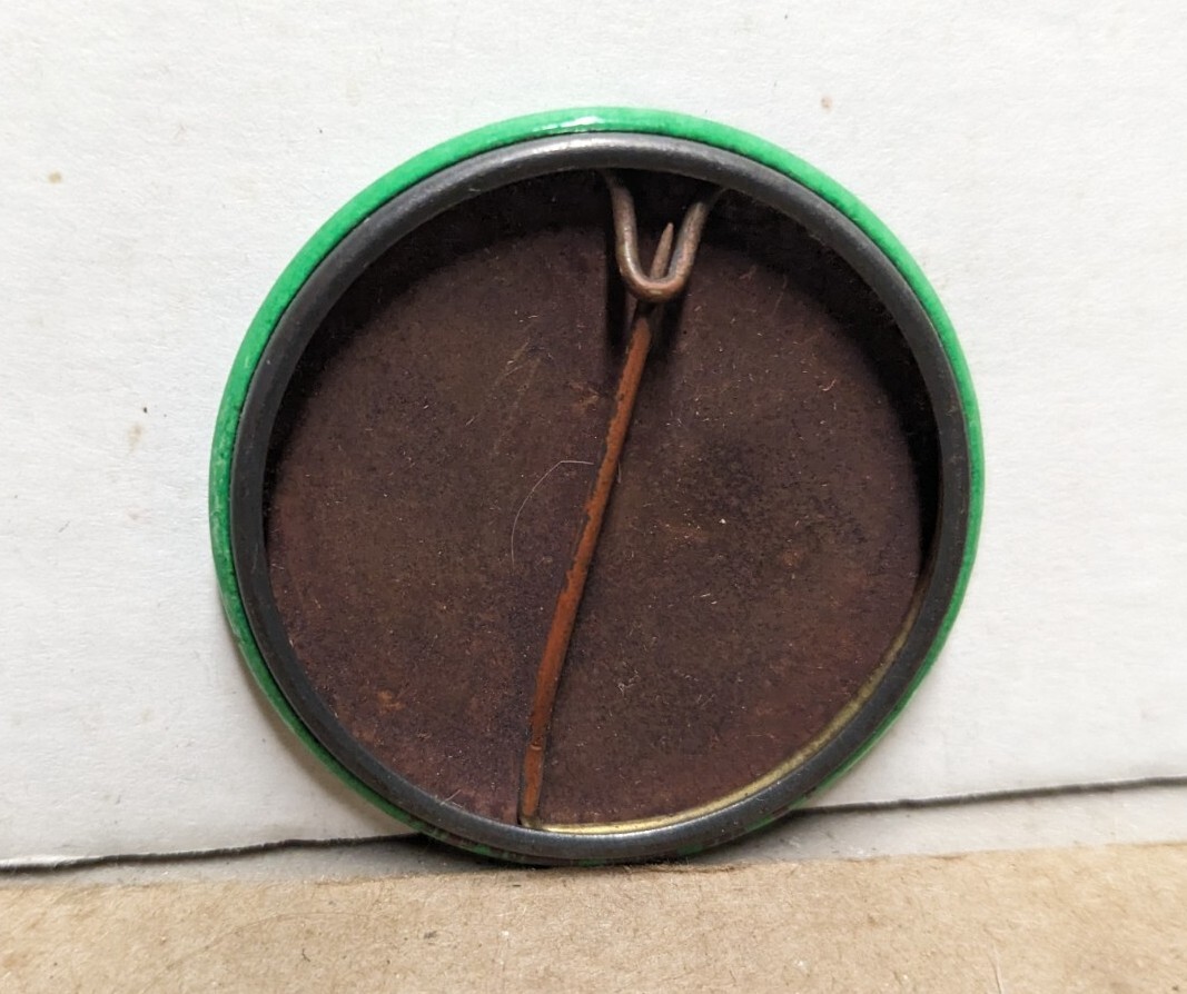1970 Albany Jubilee Threshing Bee Sabetha Kansas KS Pinback
