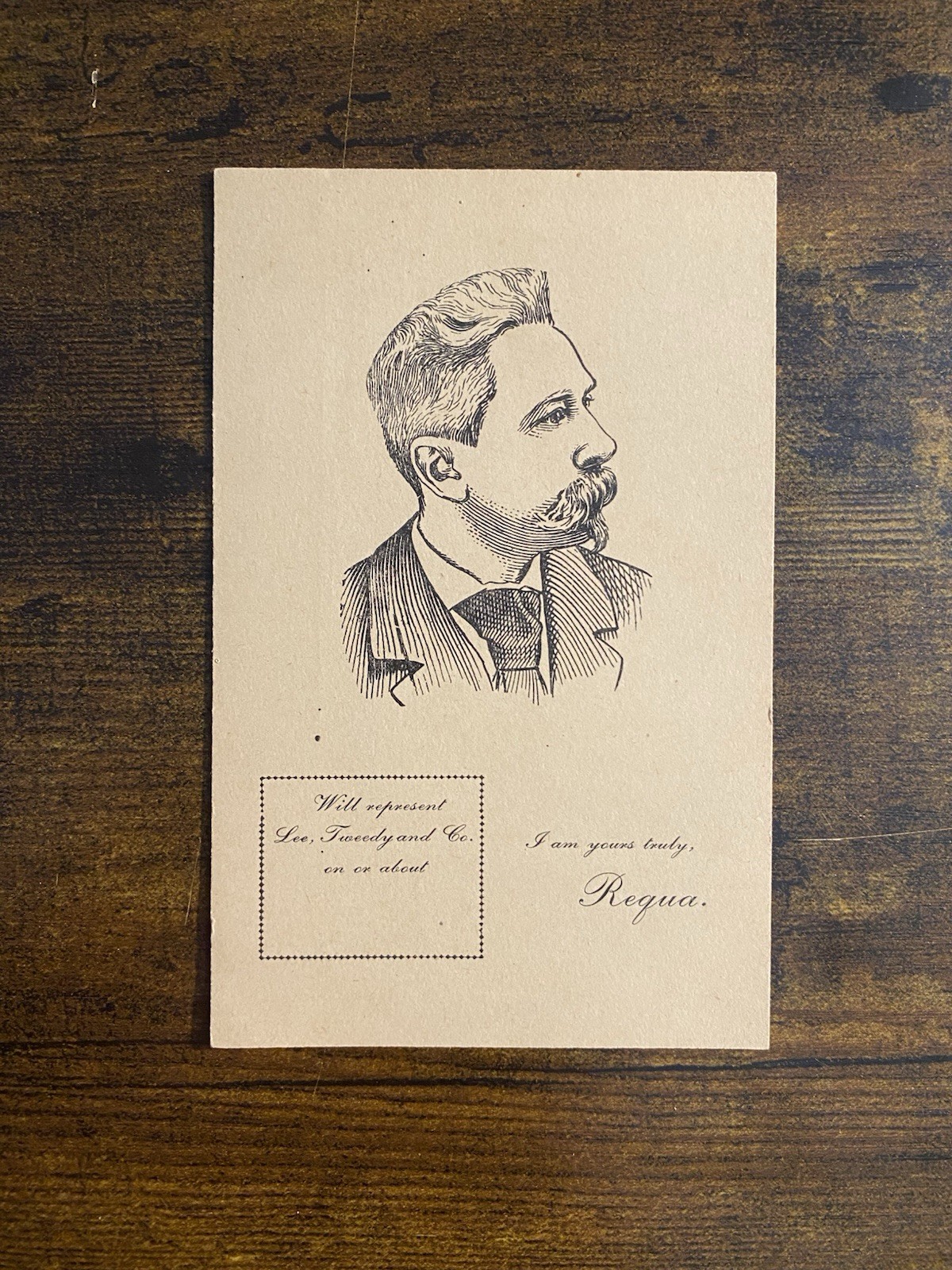 1890s Requa Bros. Exotic Animal Dealer Letterhead + UX14 Advertising Postal Card