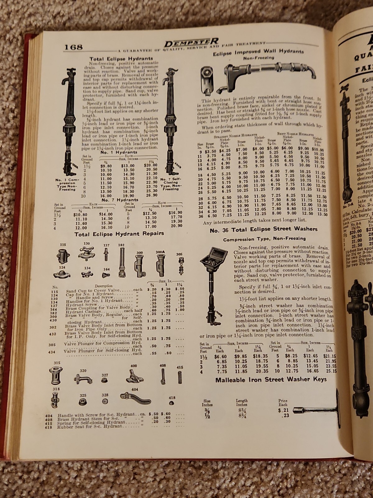 Dempster Mill Catalog 14 1938 Windmill Pump Tank Engines Beatrice NE