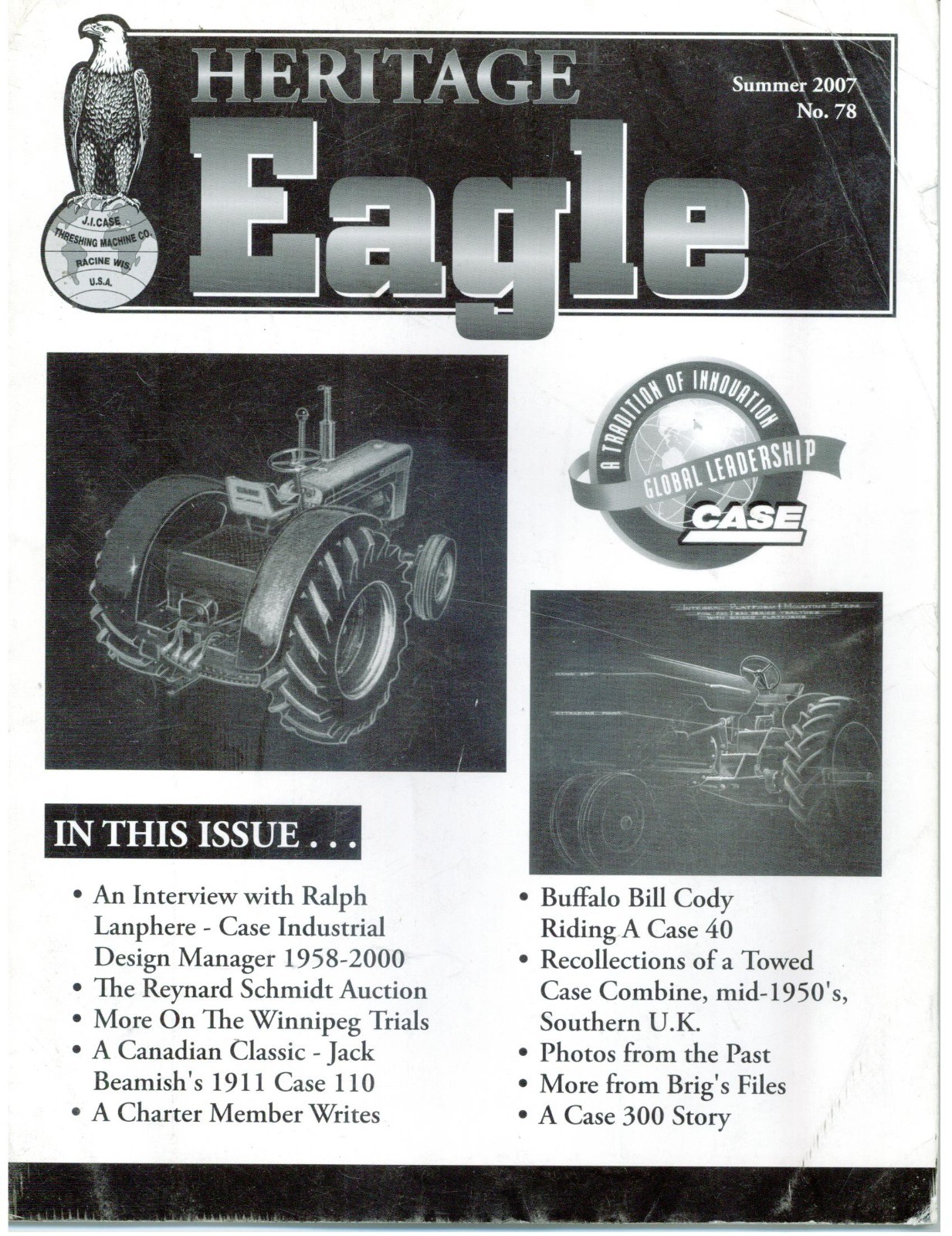 CASE Tractor Industrial Design Manager 1958-2000 – Reynard Schmidt Auction