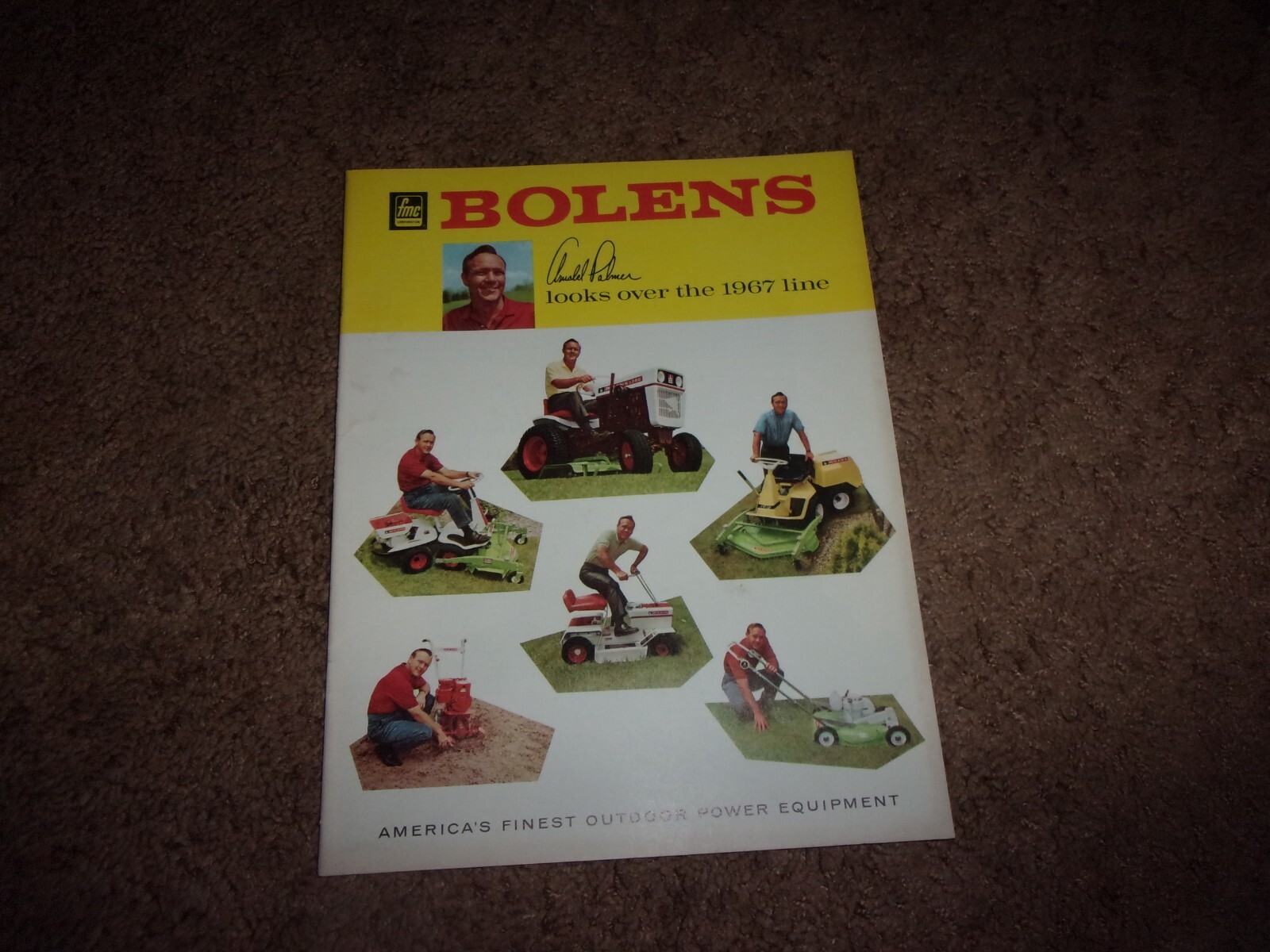 1966 Bolens & Arnold Palmer specification catalog ***Original***VINTAGE
