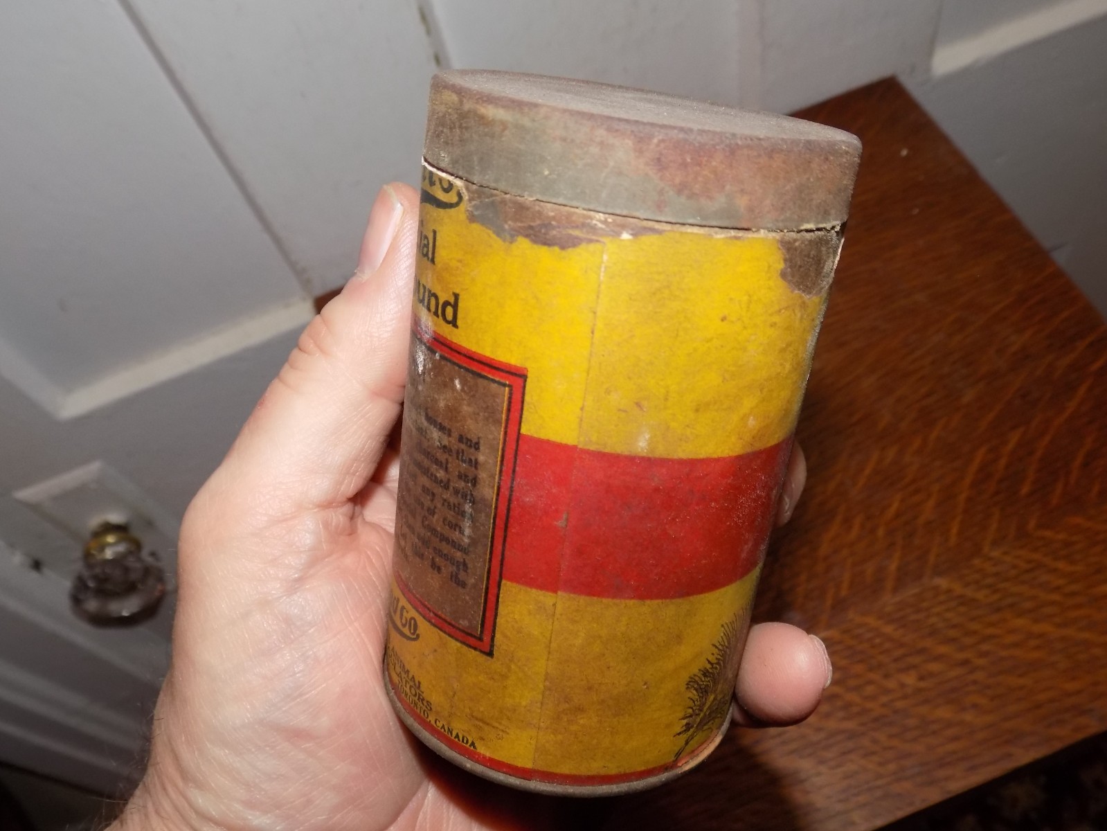 Vintage Pratt’s Special Compound Cholera Remedy Opened Package