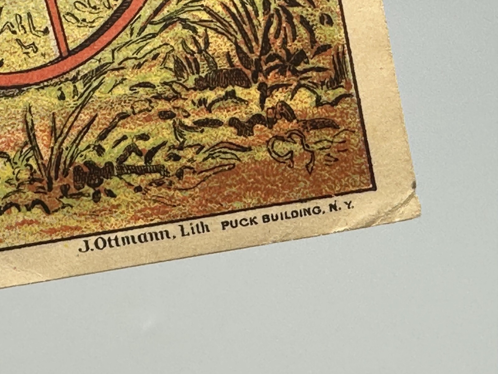 1880s SR NYE&rsquo;s Rake Victorian FARM Advertising Fold Trade Card CHICOPEE FALLS MA