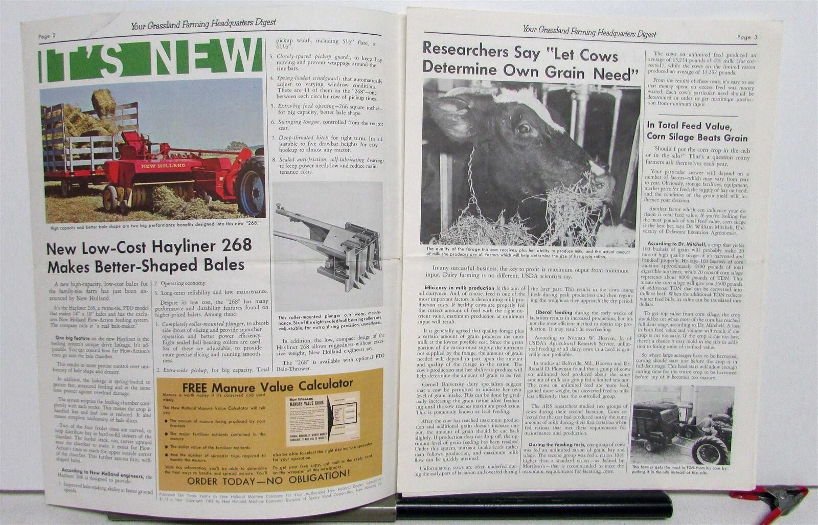 1963 Holmes Tractor Co News Vol 9 Specifications Agriculture Magazine