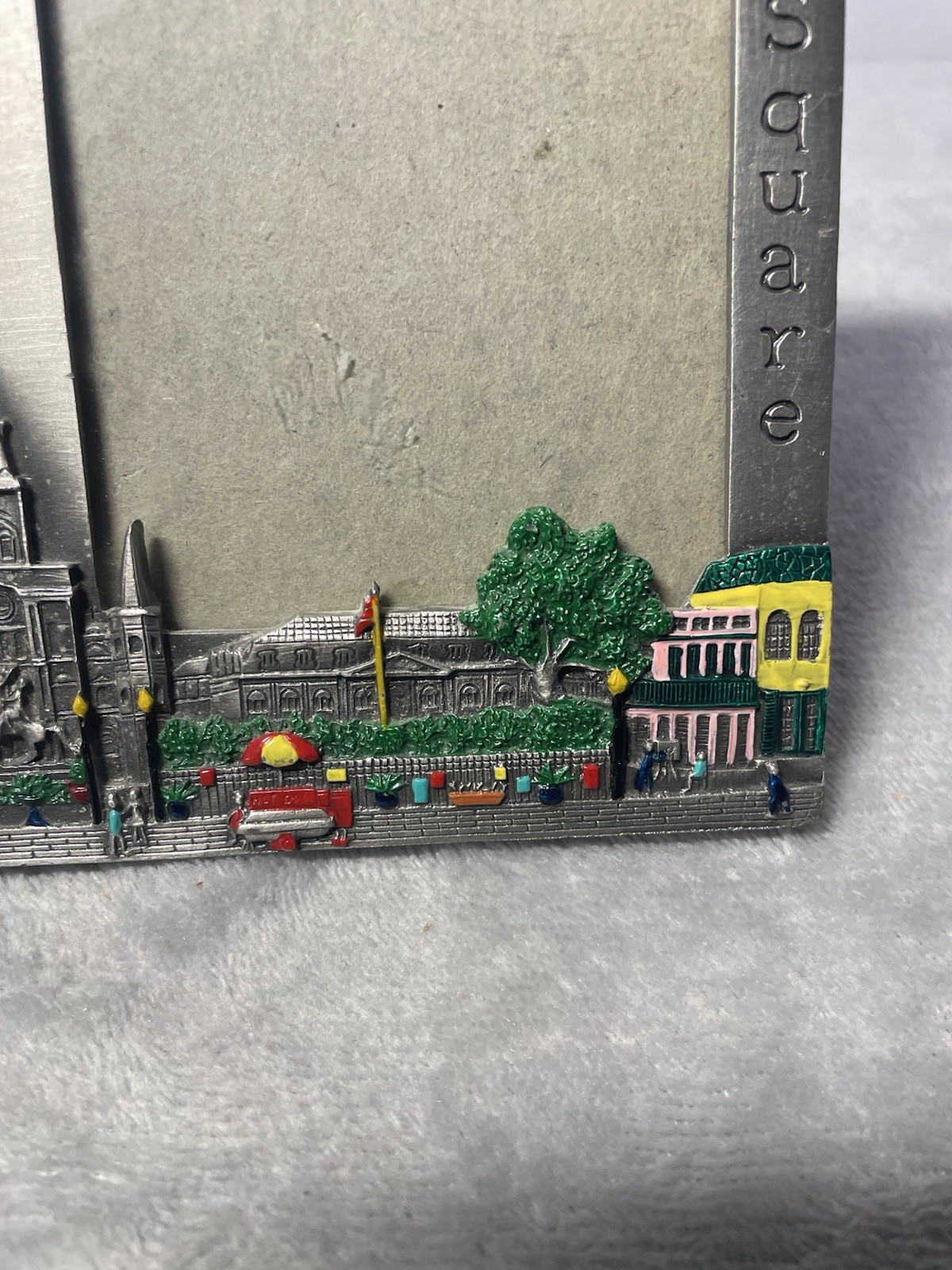 New Orleans, Souvenir Jackson Square Metal Picture Frame