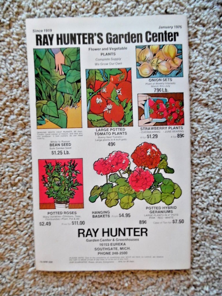 2 vintage Ortho Lawn & Garden Books – 1975 & 1976 – 32 pgs – from Chevron