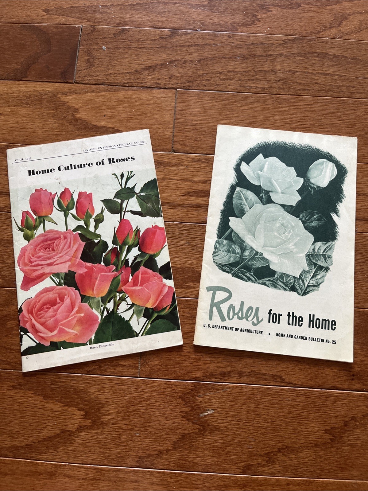 Vintage Rose Agricultural Booklets (1947, 1953)