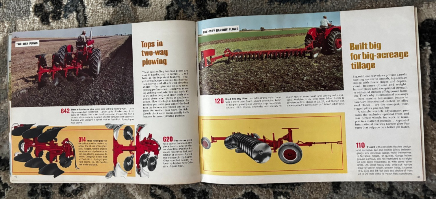 International Harvester Buyers Guide For Summer & Fall 1967 Brochure DCPA26