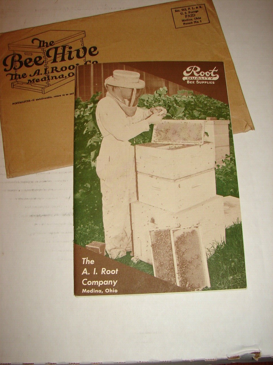 A I Root Co. Medina, OH Bee Supplies 1947 Catalog for The Bee-Keeper