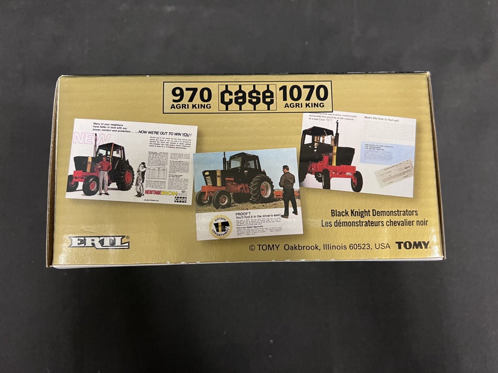 CASE IH BLACK KNIGHT DEMONSTRATORS 970 AND 1070 AGRI KING ZFN44368