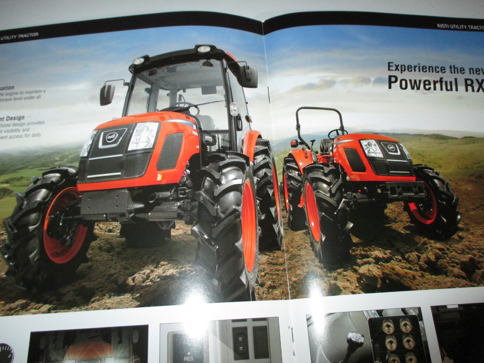*Kioti RX Series Tractor Sales Brochure Model RX6620 RX7320 C/P/PC/PCCR 12/13