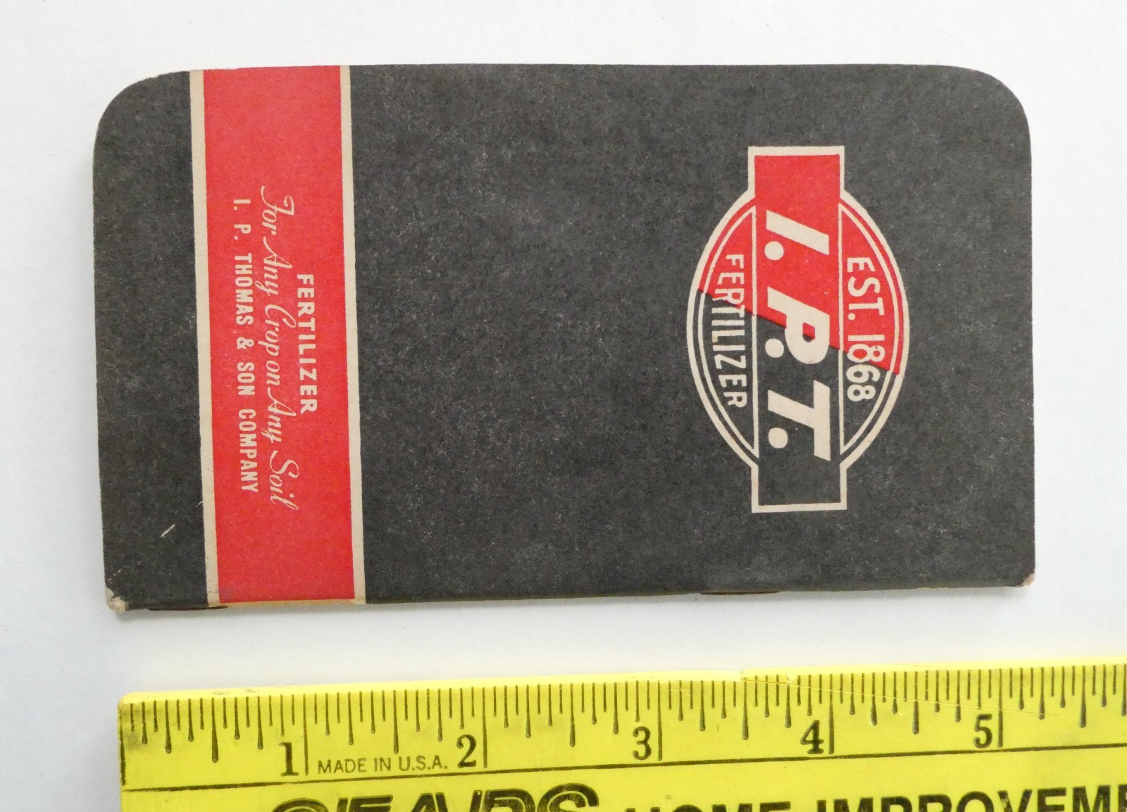 I.P.T. Fertilizer 4 1946 I.P. Thomas & Sons New Jersey Advertising Notebook
