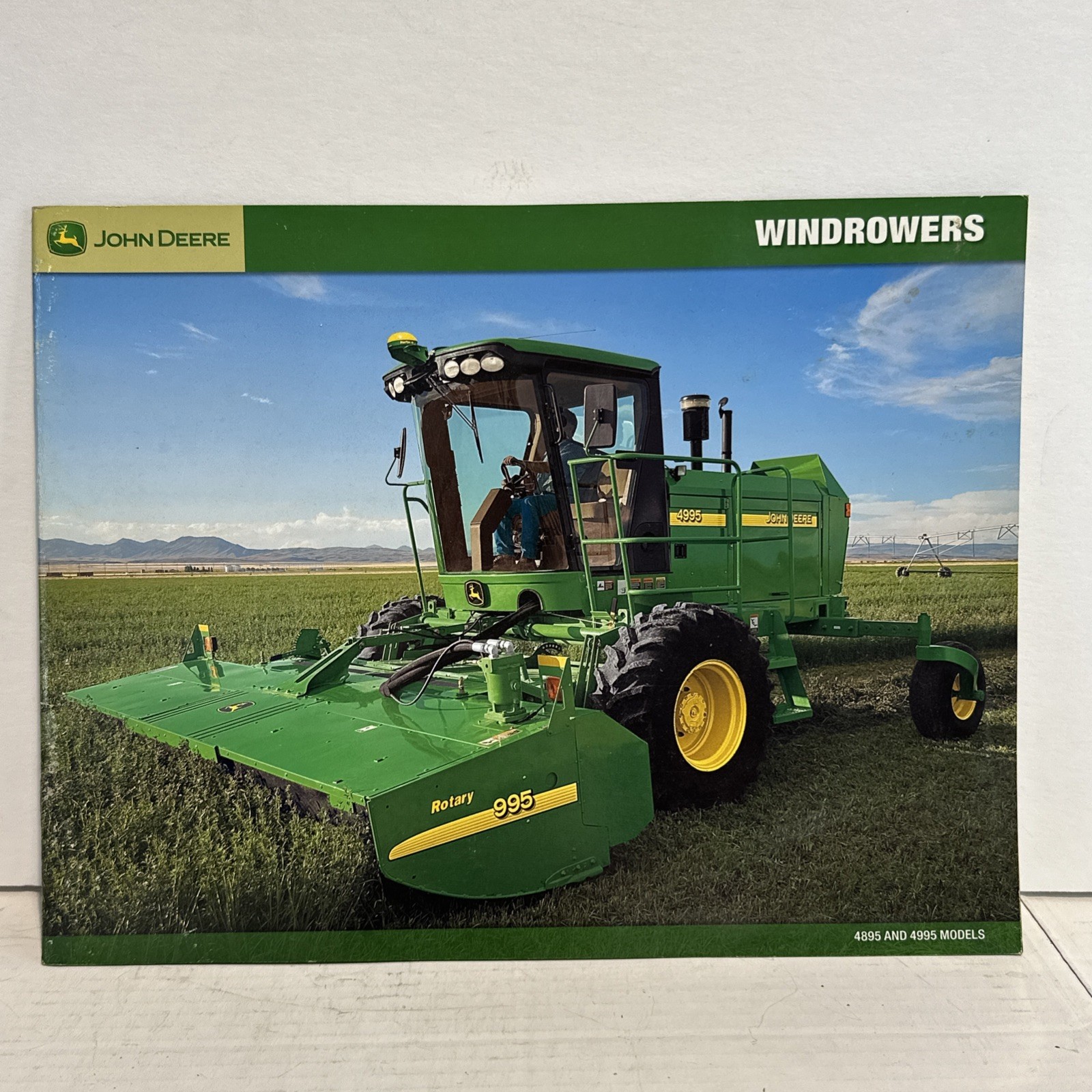 John Deere Windrowers For 2006 Brochure