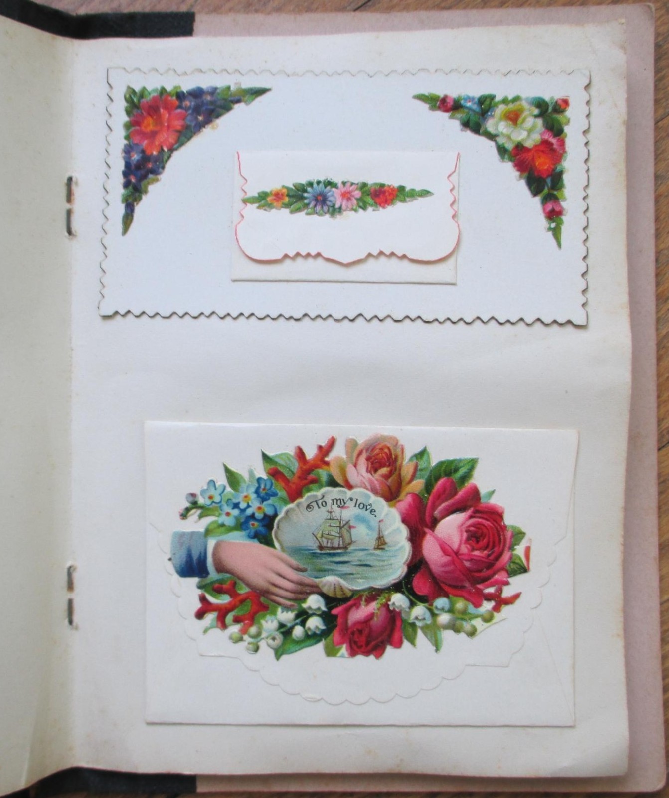 Victorian Trade Calling Card 1890 Salesmen&rsquo;s Sample Book Union Card Fringed