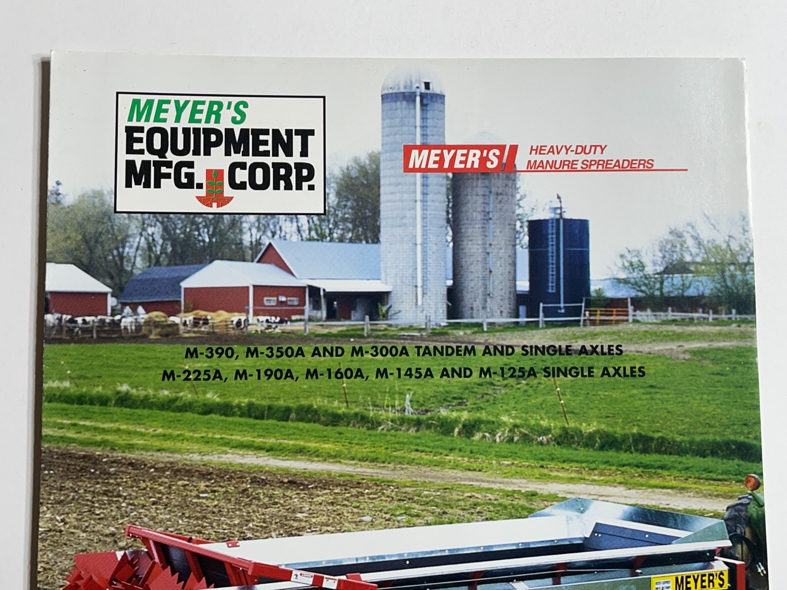 Meyer&rsquo;s Manure Spreader Sales Brochure *Showroom Sales Book* (2000s)