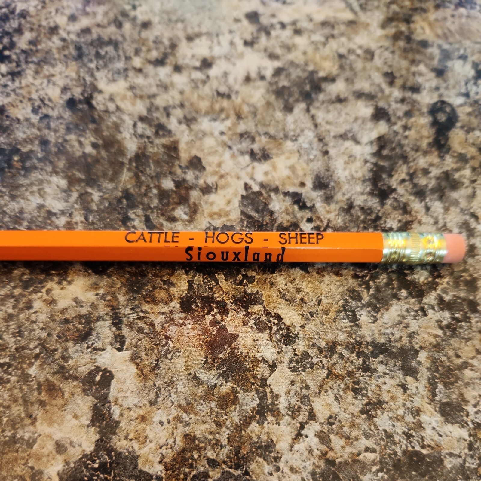 Vintage Siouxland Live Stock Commission Sioux City Iowa Stockyards Pencil