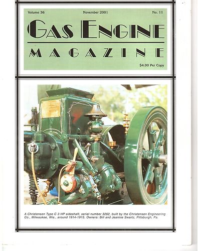 Majestic Gas Engine History, Waterloo Serial numbers, Clerk and Reid Two Cycle