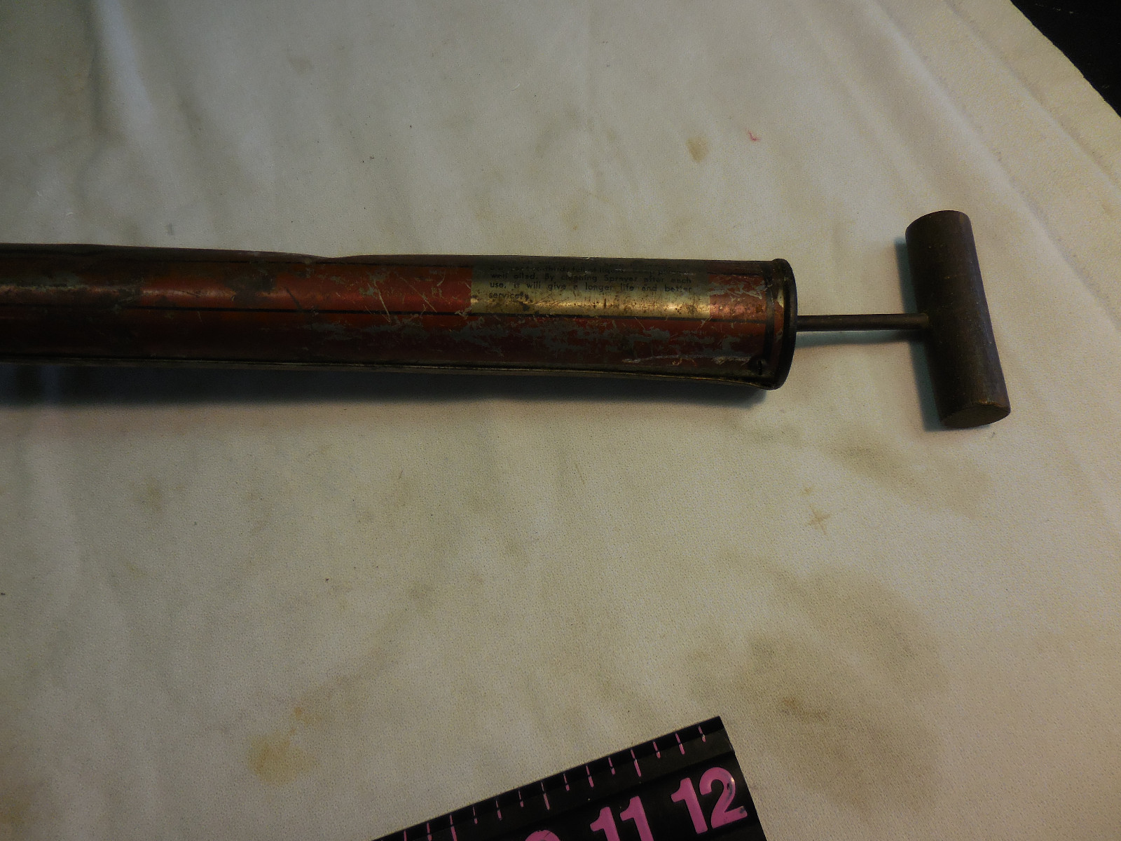 Vintage Brown&rsquo;s ? All Purpose Sprayer/Bug Sprayer w/Green Glass-WORKS