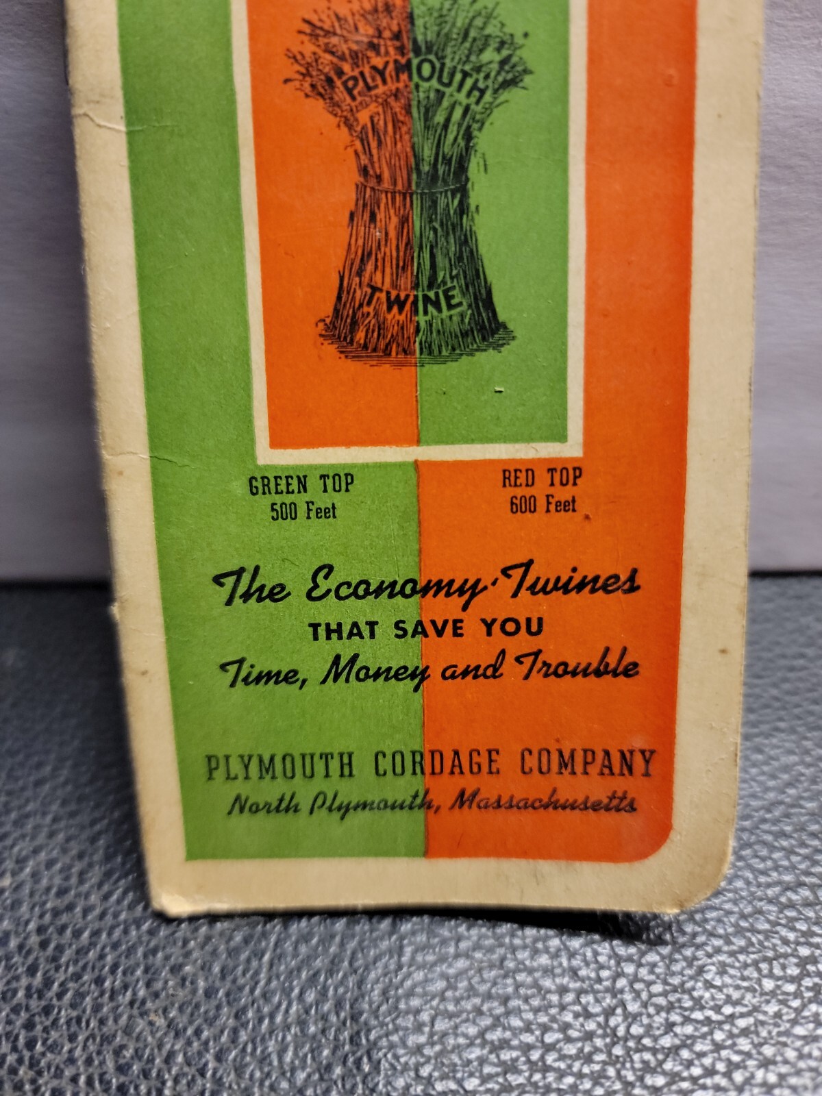 1941 – 1942 PLYMOUTH BINDER TWINE Note Pad / Calendar/ Farming