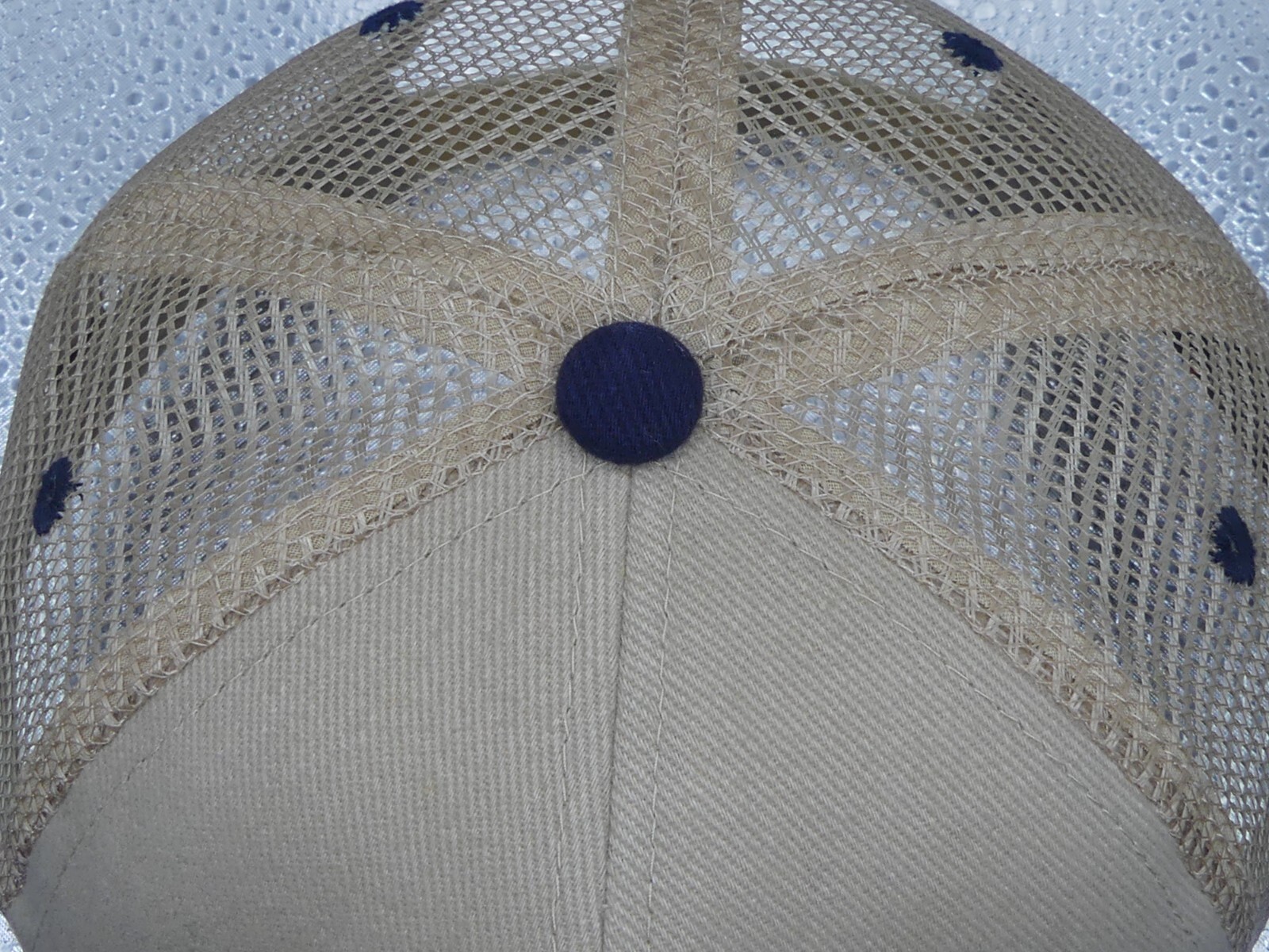Farmers Co-op Milroy MN Otto Light Brown Blue Mesh Back Snapback Trucker Hat Cap