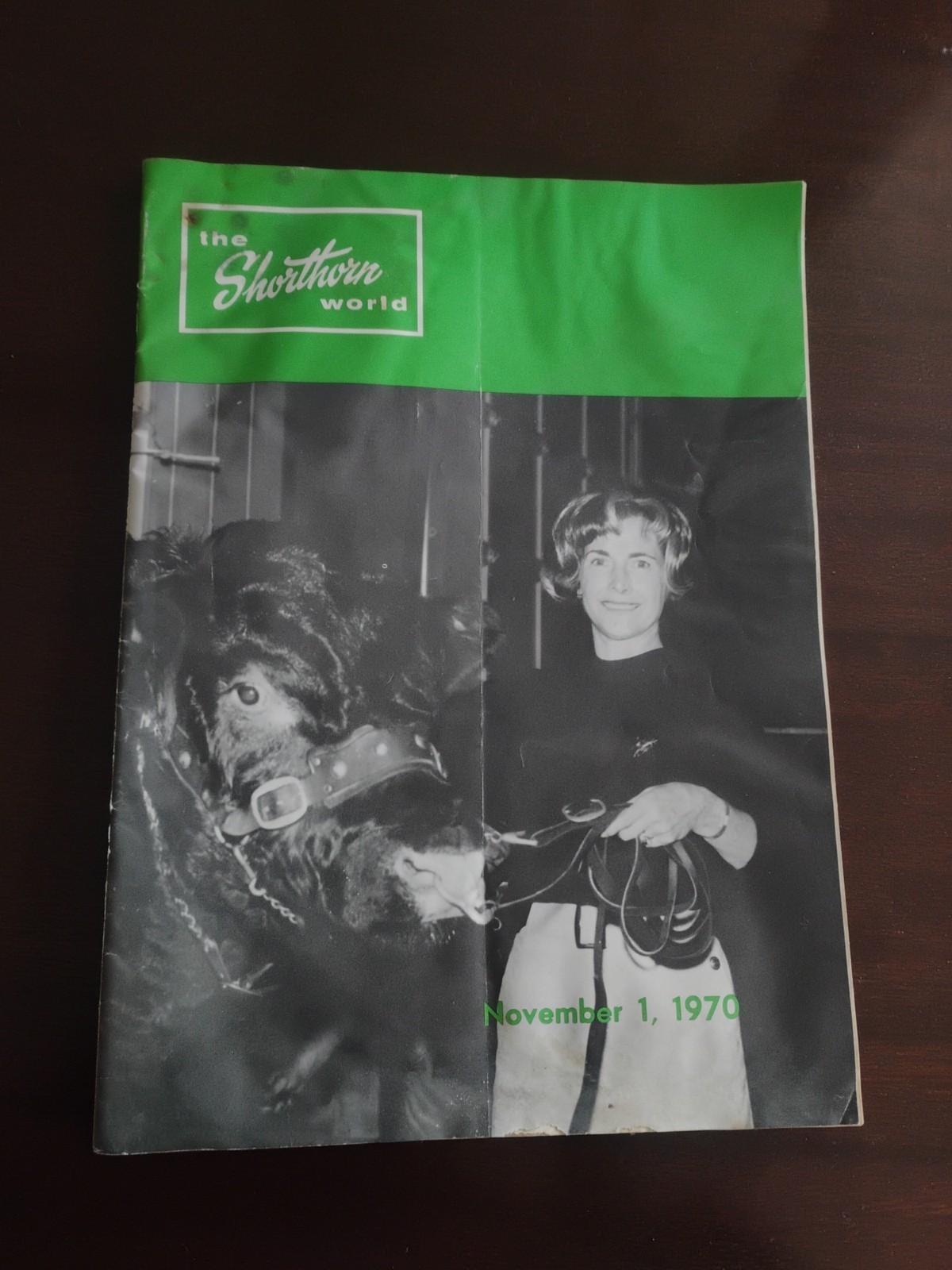 The Shorthorn World Nov.1,1970 Shorthorn Magazine Breed Publication
