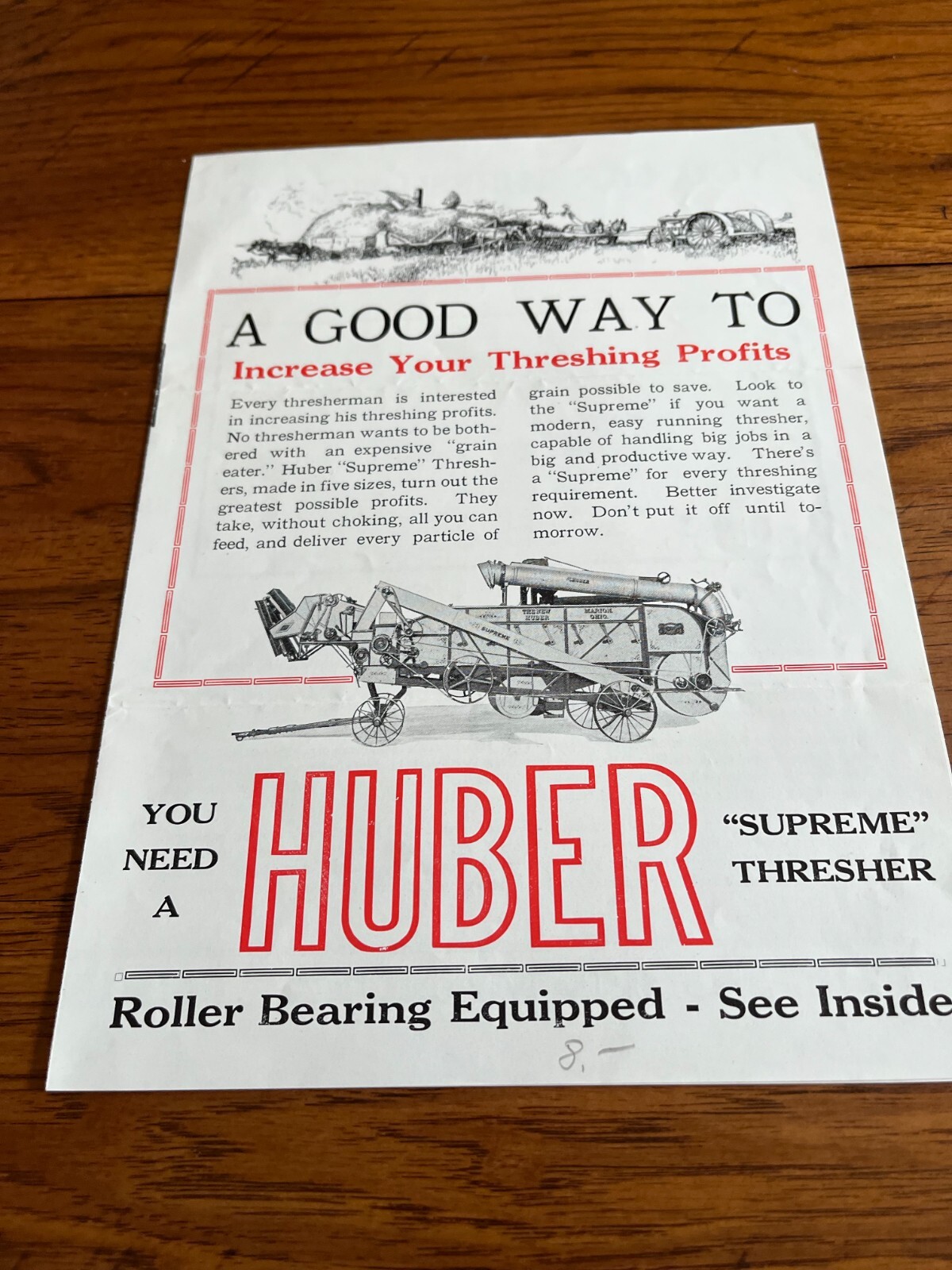 Huber Supreme Thresher Brochure AMIL21 ver1
