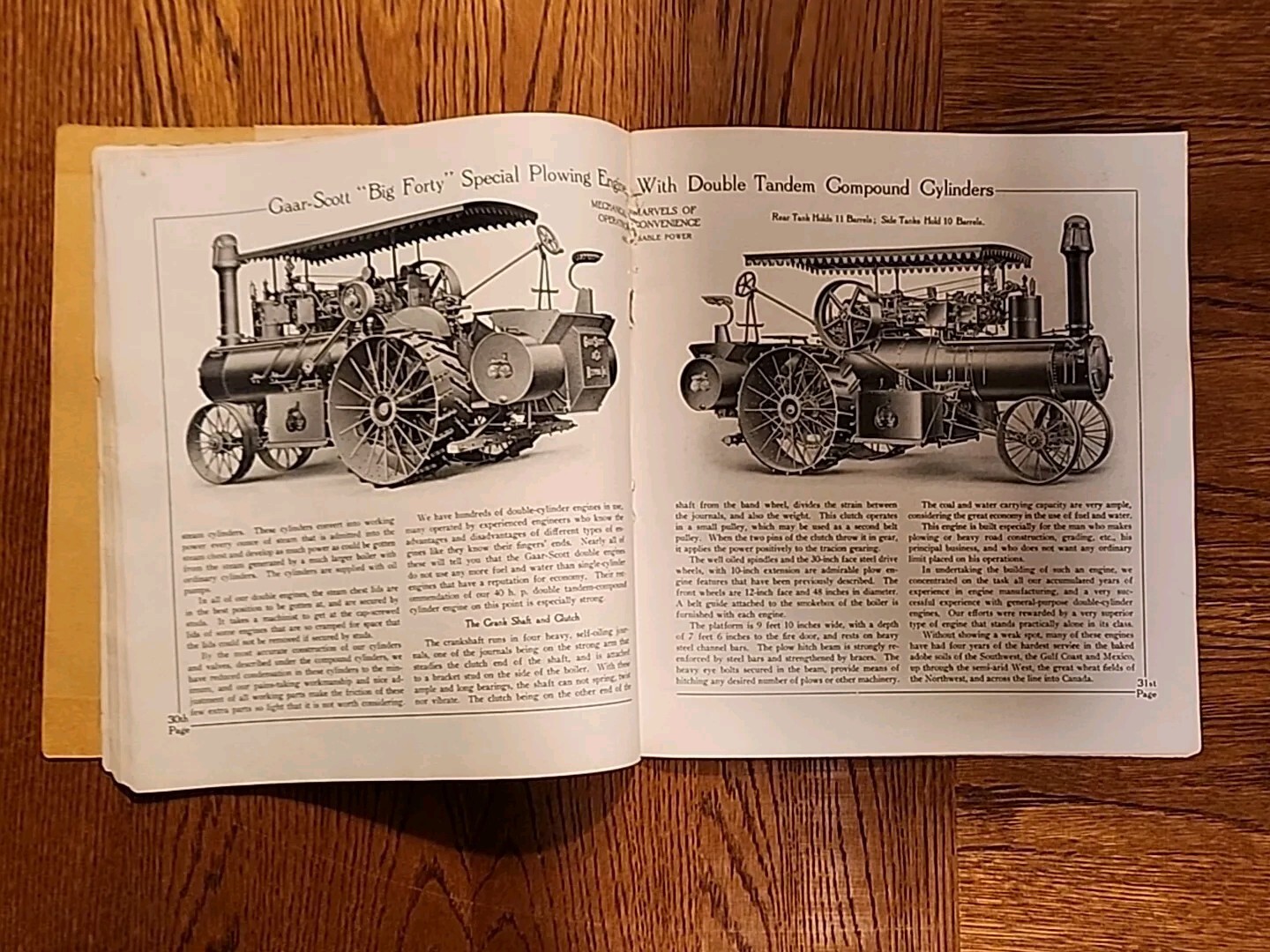 Gaar Scott Engine And Thresher Tractor Sales Brochure Catalog